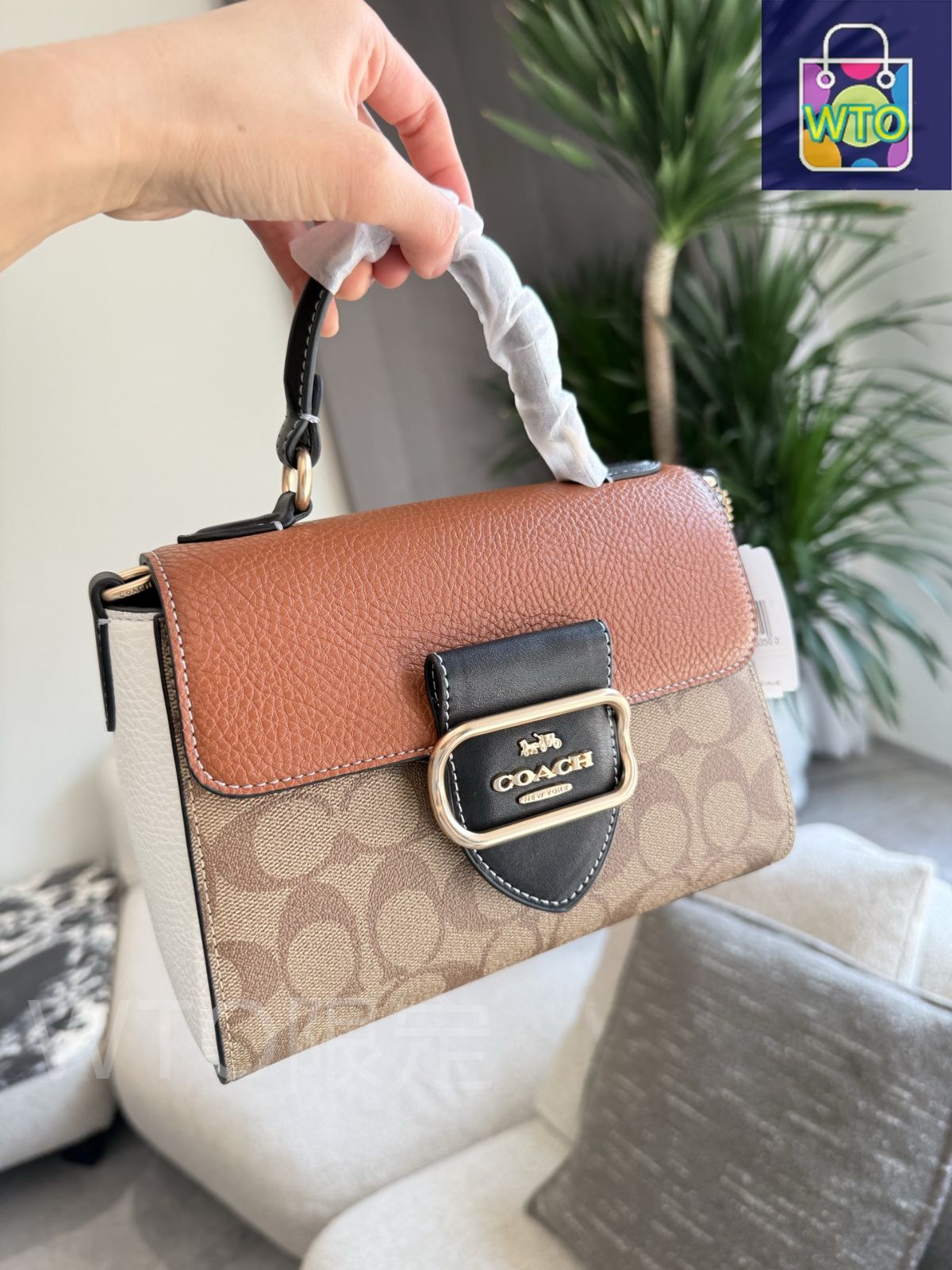 コーチ　coach バッグ COACH ショルダーバッグ チャーター クロスボディ バッグ 24