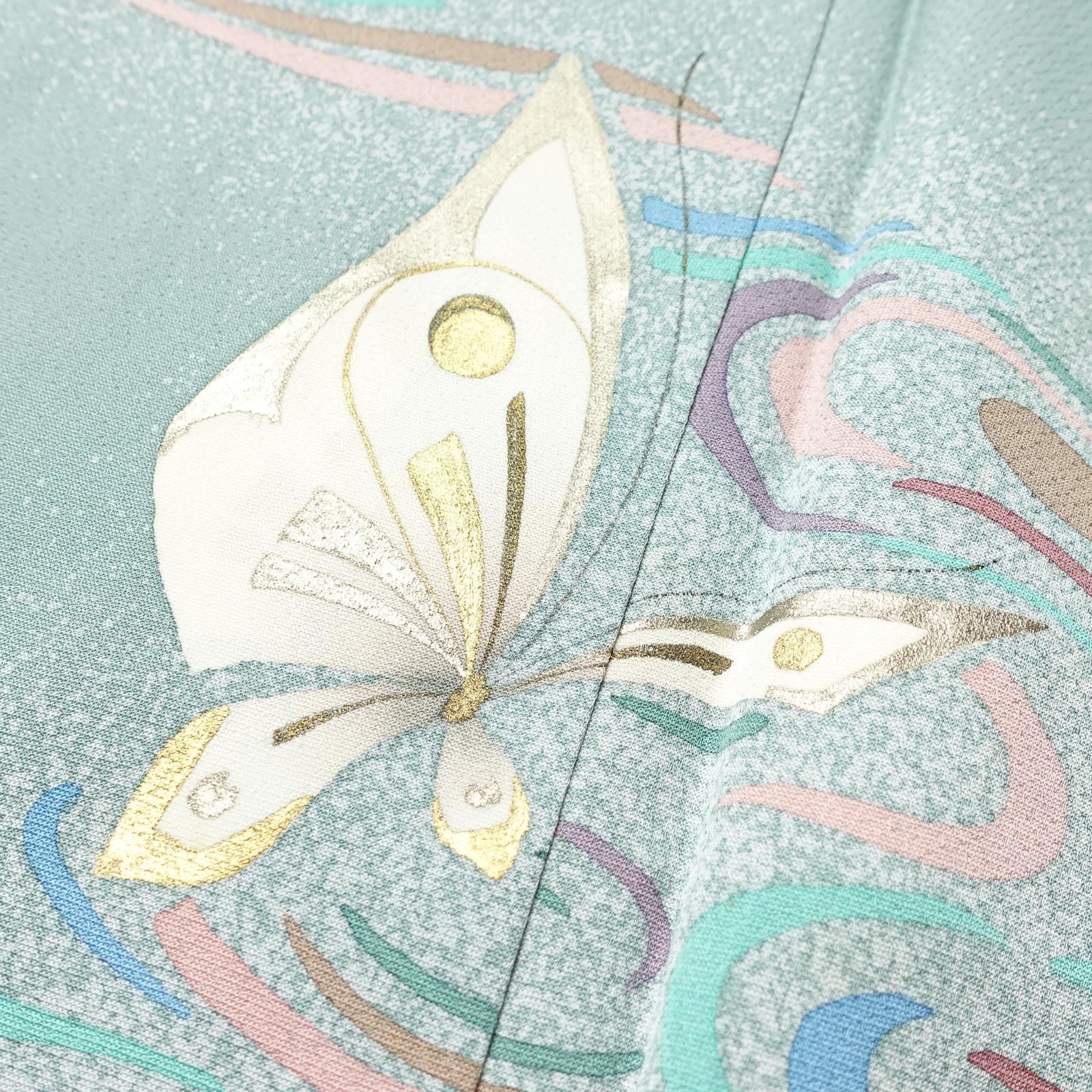 平和屋着物○訪問着 中島まさひろ 舞葉文 正絹 逸品 DAAY5339ud 平和屋