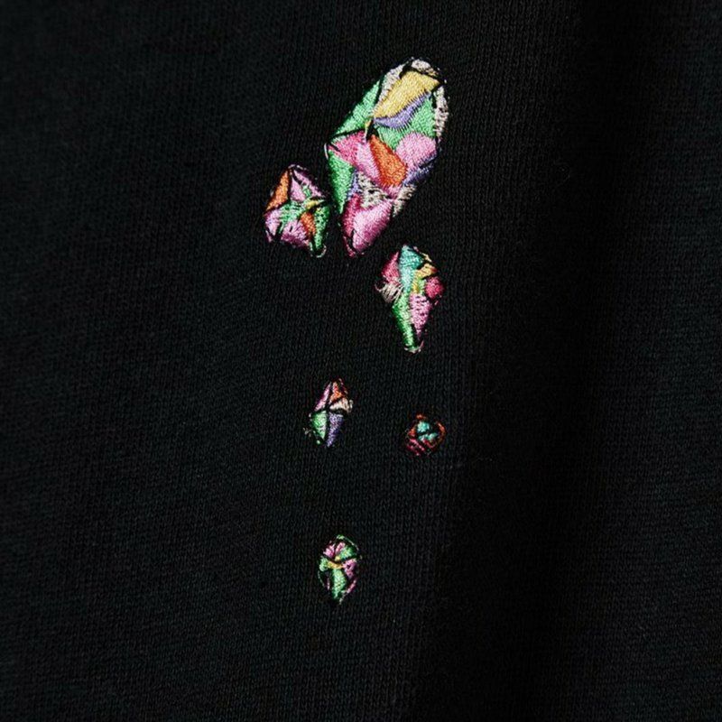 米津玄師 ツアーグッズ 変身 宝石パーカー 黒 ブラック - メルカリ