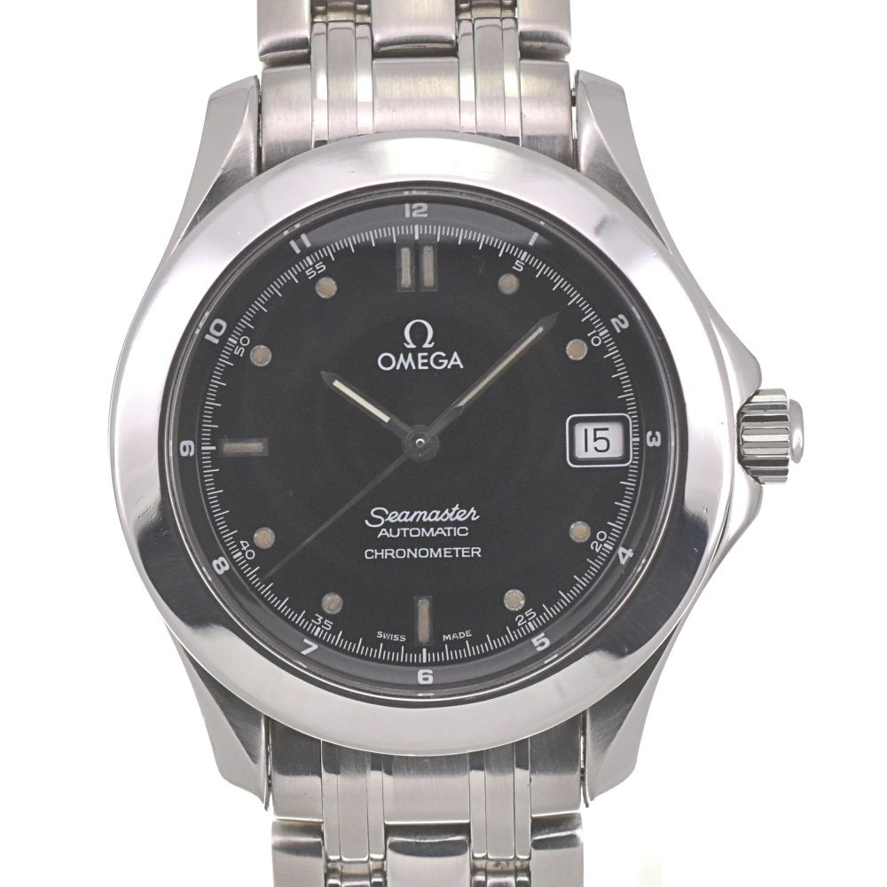 新しいスタイル オメガ OMEGA クロノメーター デイト 120m シーマスター 2501.50 その他