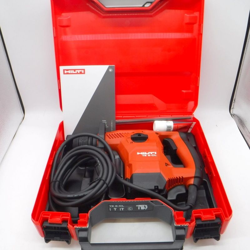 ヒルティ ロータリーハンマー TE6-CL 未使用 100V #3879168 穴あけ 穿孔 粉砕機能 ハツリ HILTI △ DW1737