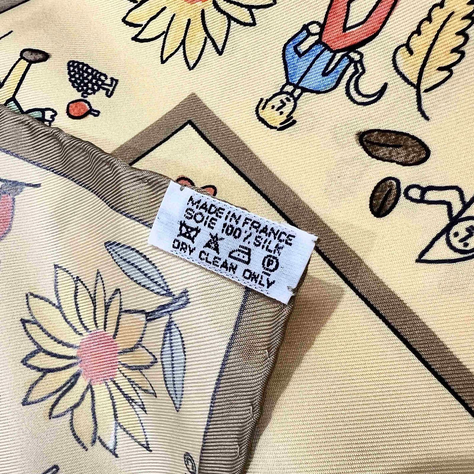 エルメス ミニスカーフ HERMES エルメス 42 プチカレ ミニ