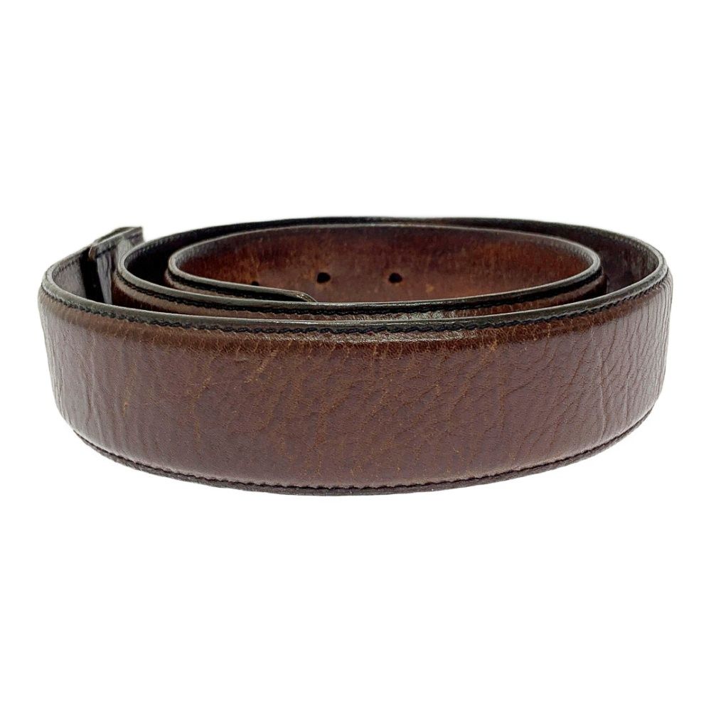 クロムハーツ BLT ROLLER2/ダブルピンスクロール レザーベルト 36