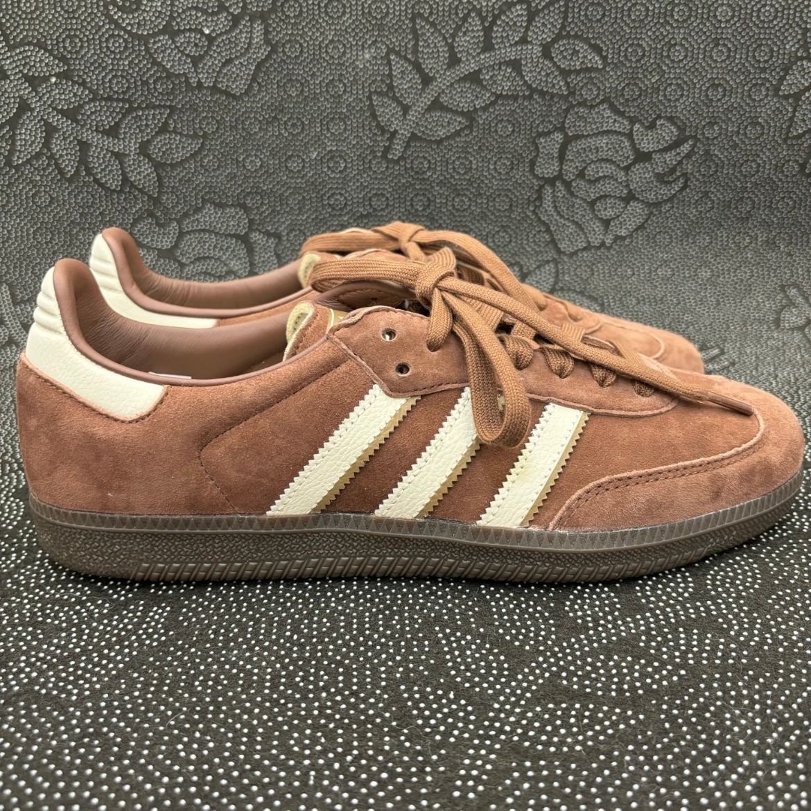 男女兼着 Adidas Originals Samba Vegan OG”SPD IG1357 ( ブラウン 茶 アースカラー tobacco タバコ spezial gazelle メンズ レディース ウィメンズ IG1357 )