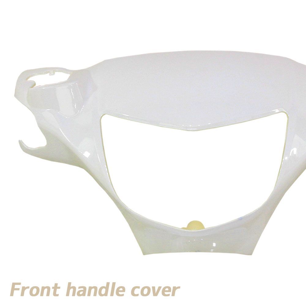 繊細な スズキ アドレスV125 アドレスV125G CF46A CF4EA K5 K6 K7 K9 外装 カウル 3点 セット ホワイト 白 塗装済み 外装 パーツ フロント プロテクター ガード 外装セット 純正タイプ プロテクター ガード バイクカバー 交換