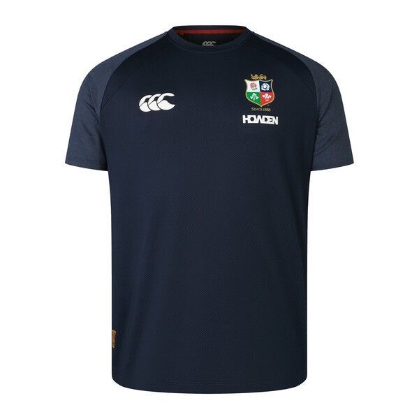 【送料無料】 カンタベリー メンズ Tシャツ トップス British and Irish Lions Everest T-Shirt 2024 Adults Dark Sapphire