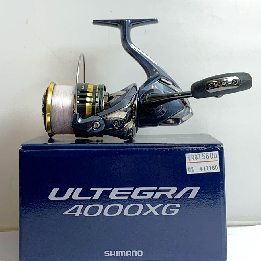 SHIMANO シマノ 21アルテグラ 4000XG スピニングリール 使用感あり