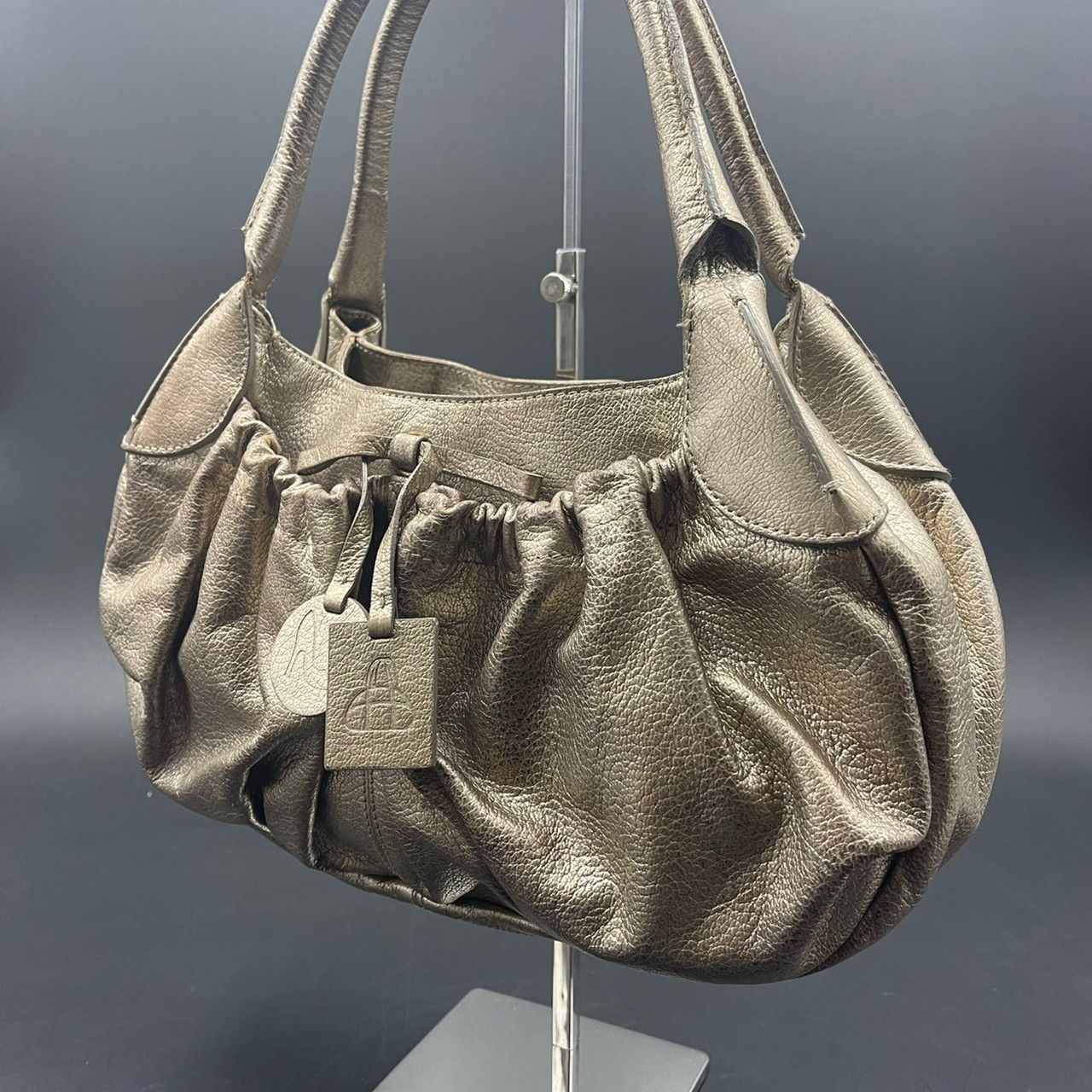美品！！　ブルーノマリ　バッグ 9 BRUNOMAGLI ブルーノマリ レザー ショルダーバッグ - メルカリ