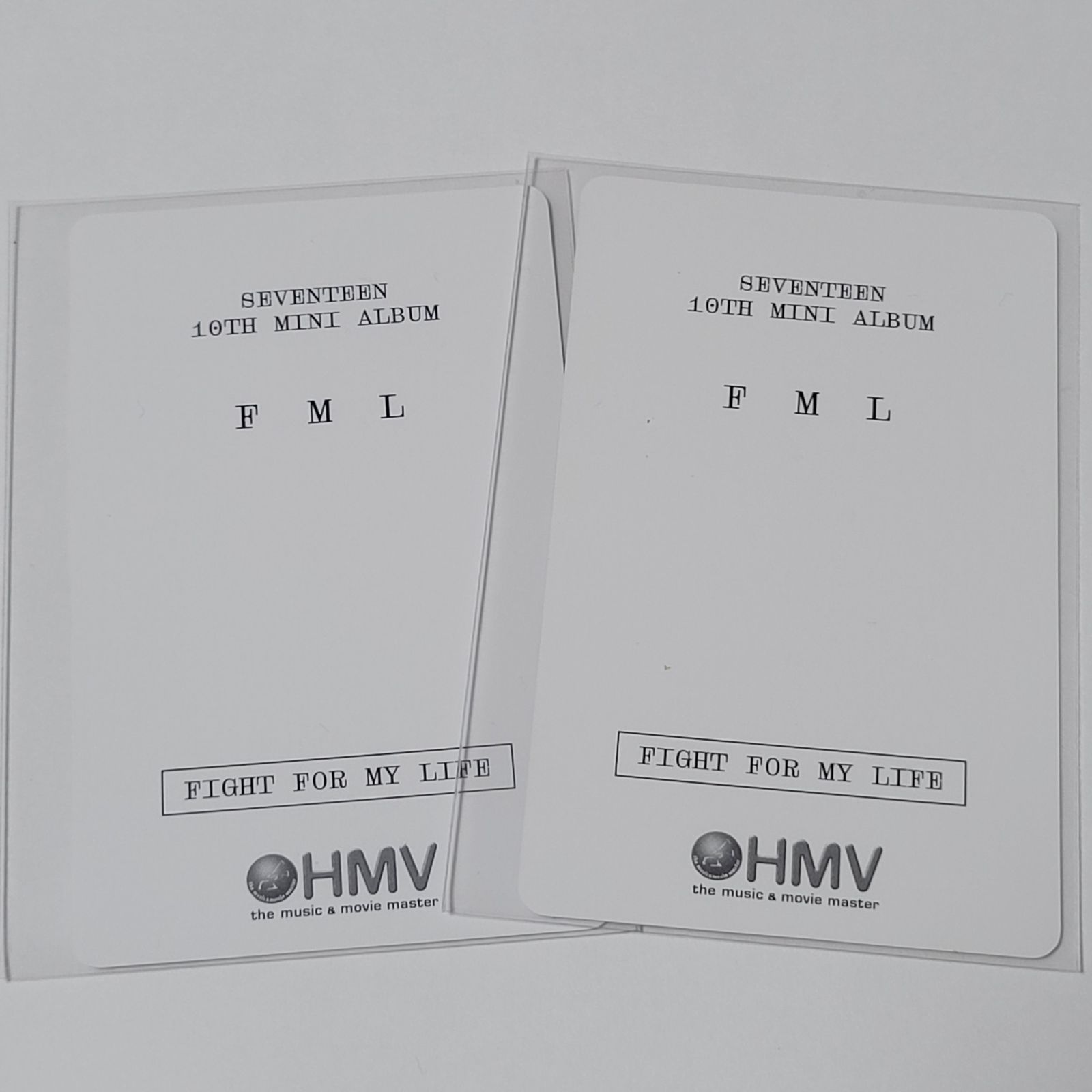 SEVENTEEN 公式 トレカ FML HMV 特典 Carat盤 通常盤 THE8 ミンハオ