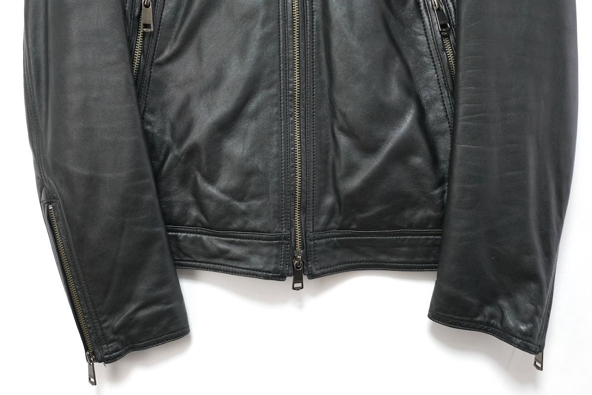 入手困難✨Lサイズ バーバリーブラックレーベル レザージャケット ノバチェック BURBERRY BLACK LABEL バーバリー ブラック レーベル レザー