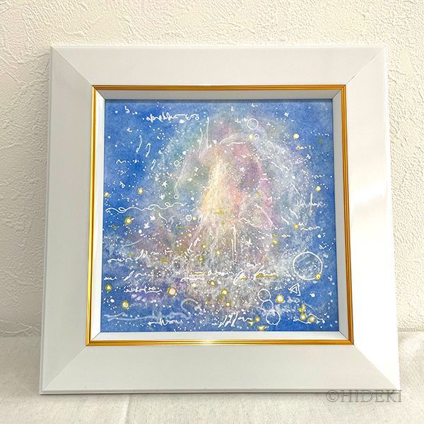 抽象画パステルアート