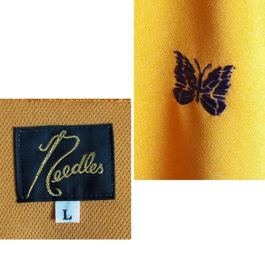 【入手困難】ニードルス☆パピヨン刺繍ロゴ サイドライン スウェット 人気デザイン 入手困難】ニードルス☆パピヨン刺繍ロゴ サイドライン