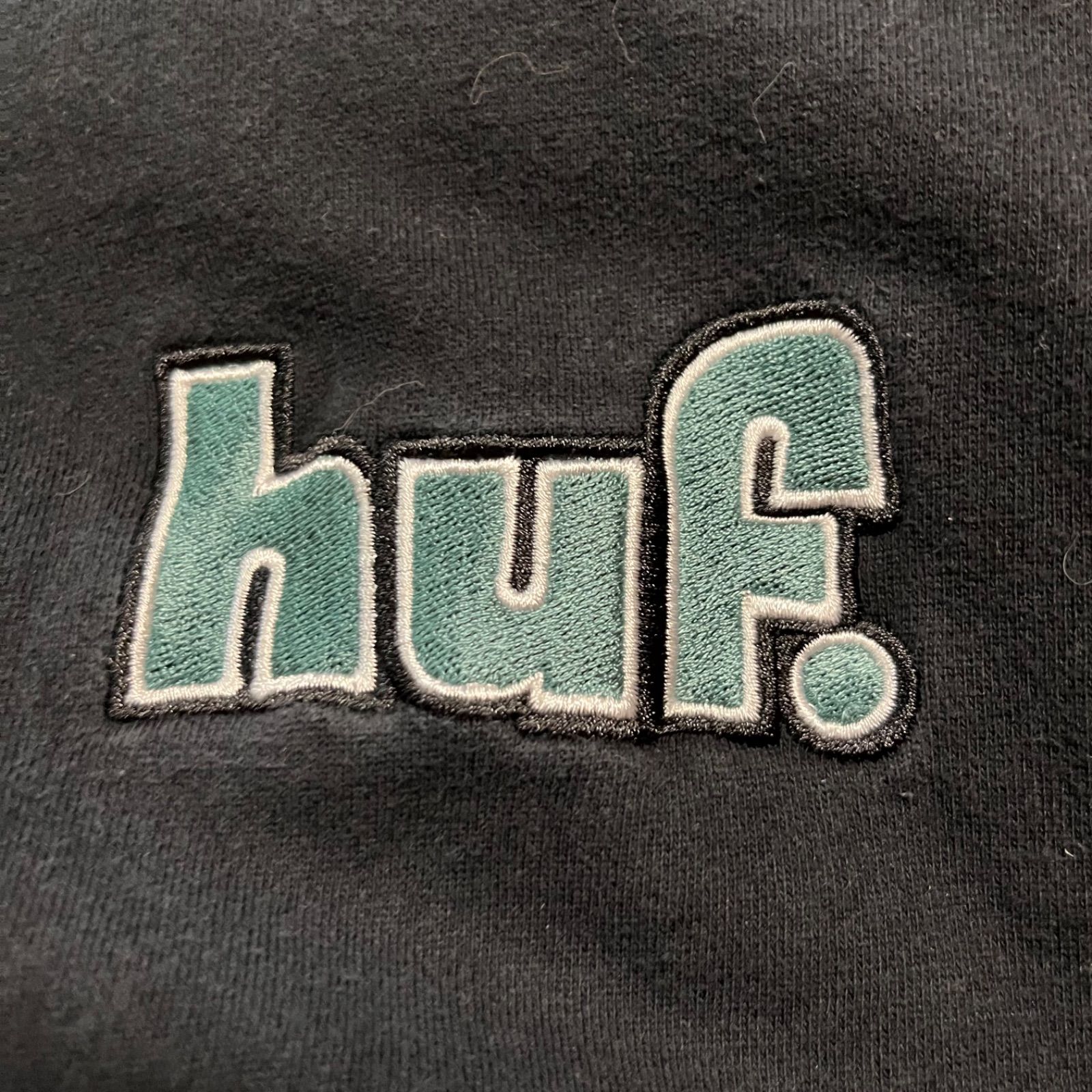 HUF ハフ ロゴ刺繍 プルオーバー スウェット パーカー フーディー 長袖 