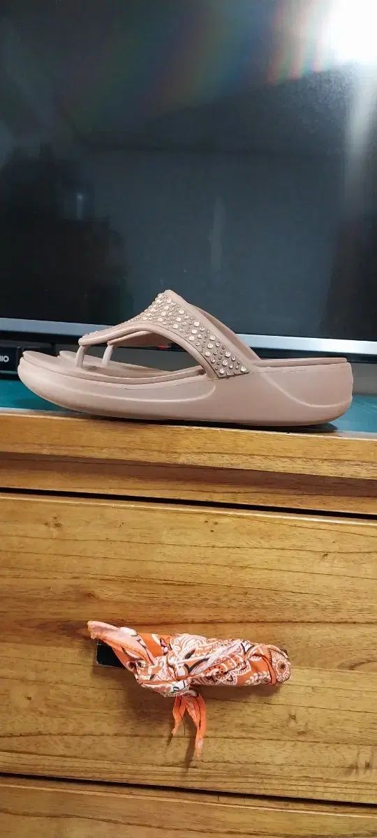crocs クロックス 厚底 ビーチサンダル W8 250