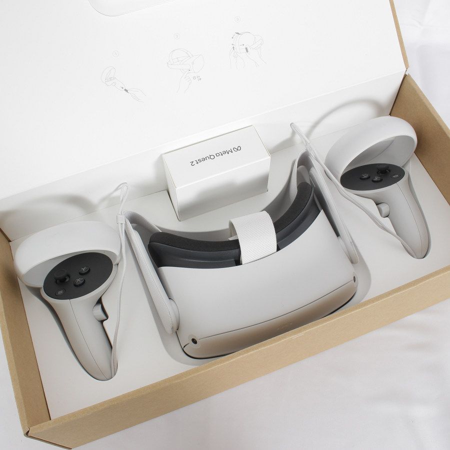 美品】Meta Quest 2 256GB VR ヘッドマウントディスプレイ ヘッド 