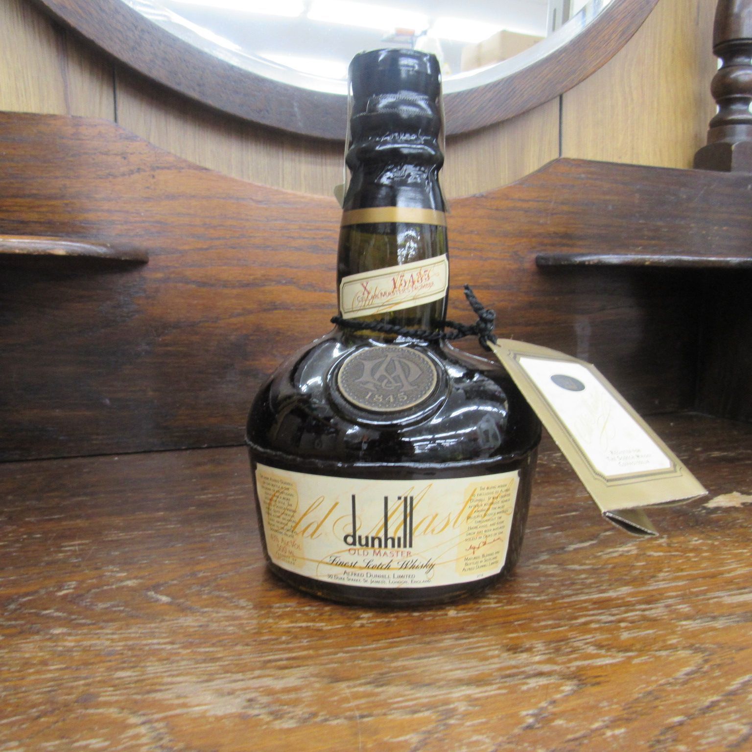 未開栓 DUNHILL Finest Scotch Whisky Dunhill Old Master Finest Scotch Whisky