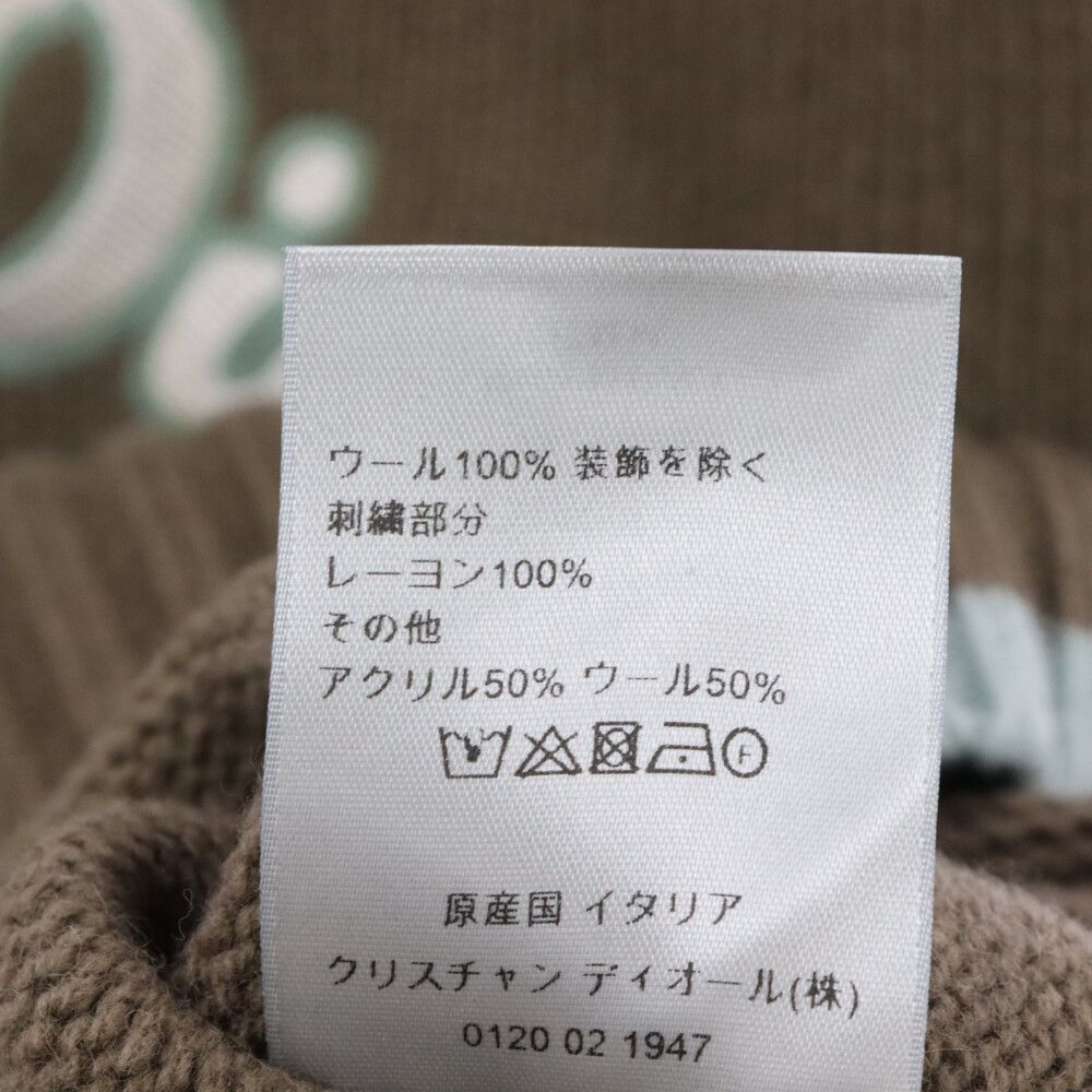 DIOR (ディオール) 20SS ATELIER KNIT CREW SWEATER 213M640AT298  