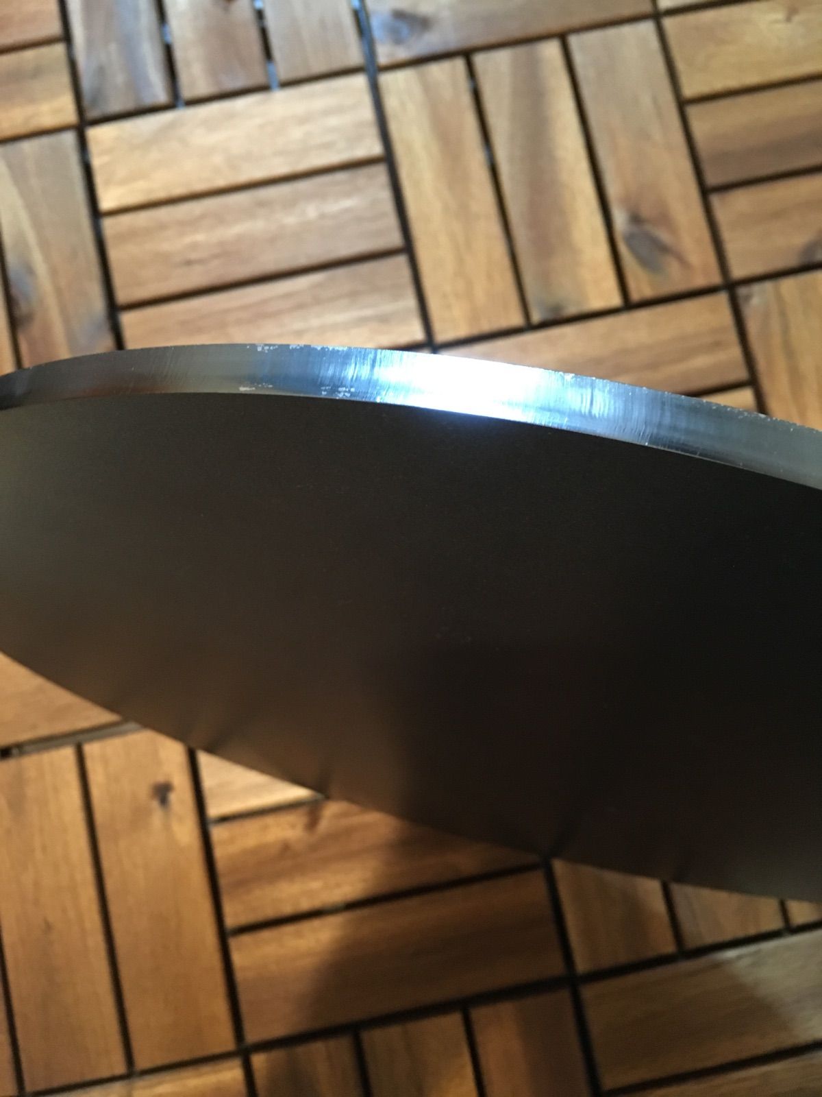 金属ブラシ磨き！直径33cm 9mm極厚鉄板！＋スパチュラ大トンボ 収納袋セット 金属ブラシ磨き！直径33cm 9mm極厚鉄板！＋スパチュラ大トンボ