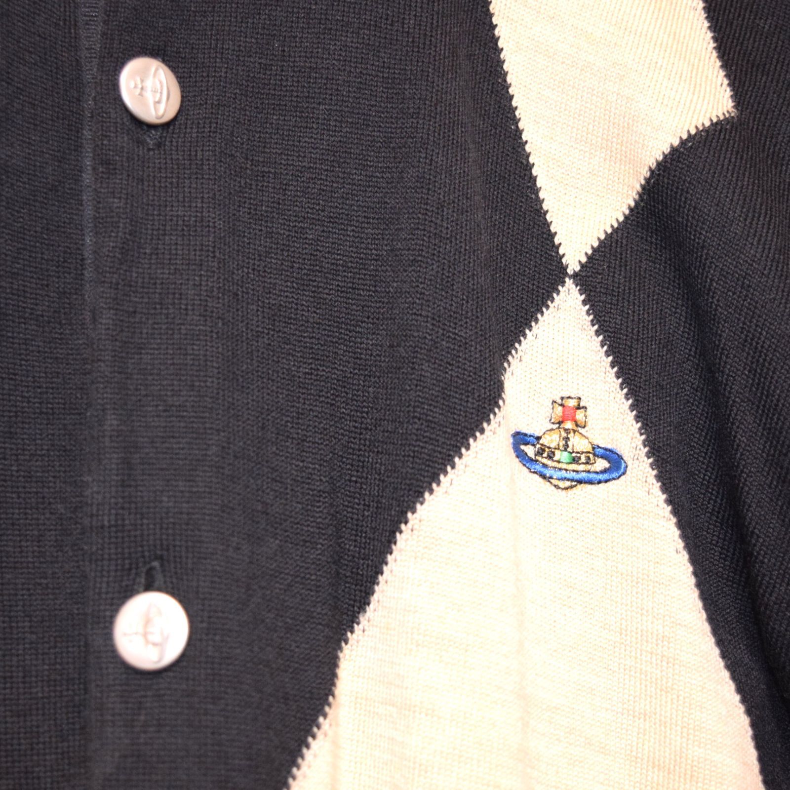 最終価格【vivienne westwood man】カーディガン アーガイル - メルカリ