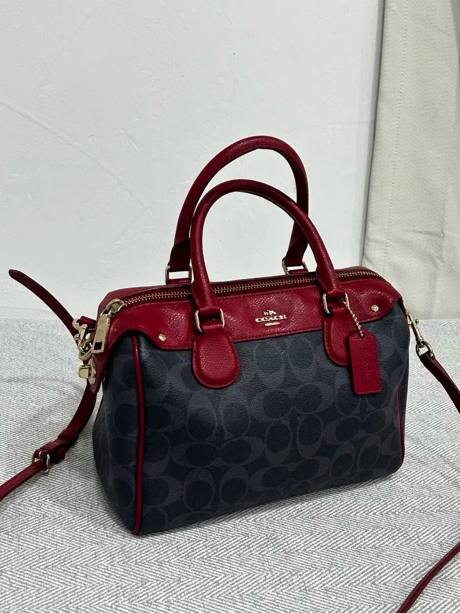 コーチ COACH ミニ シャーリングボストンバッグ クロスボディバッグ トートバッグ