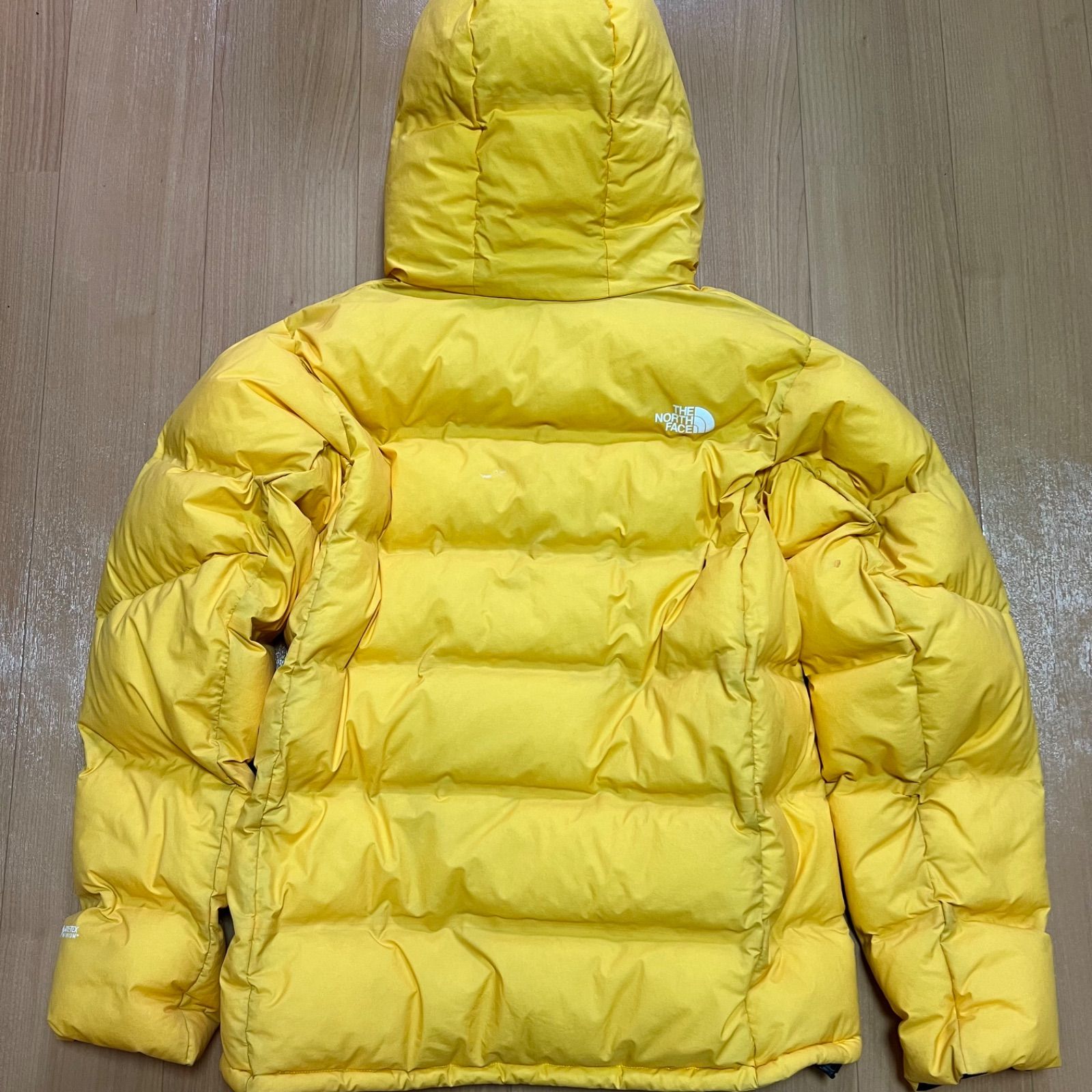 North Face ノースフェイス ダウン イエロー GORE-TEX ゴアテックス 