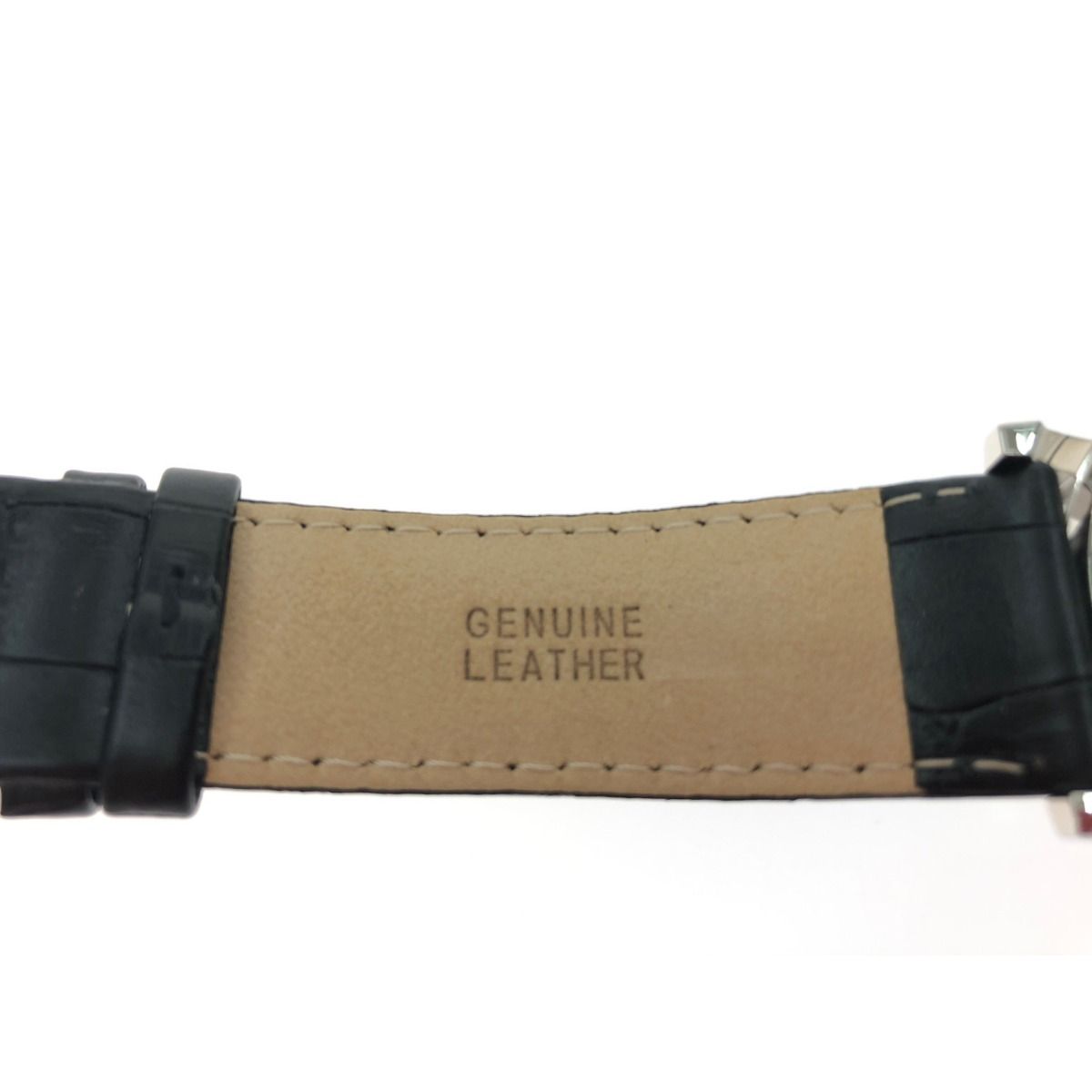 ▼▼BULOVA ブローバ メンズ腕時計 自動巻き Leather Watch 96C131 ブラック