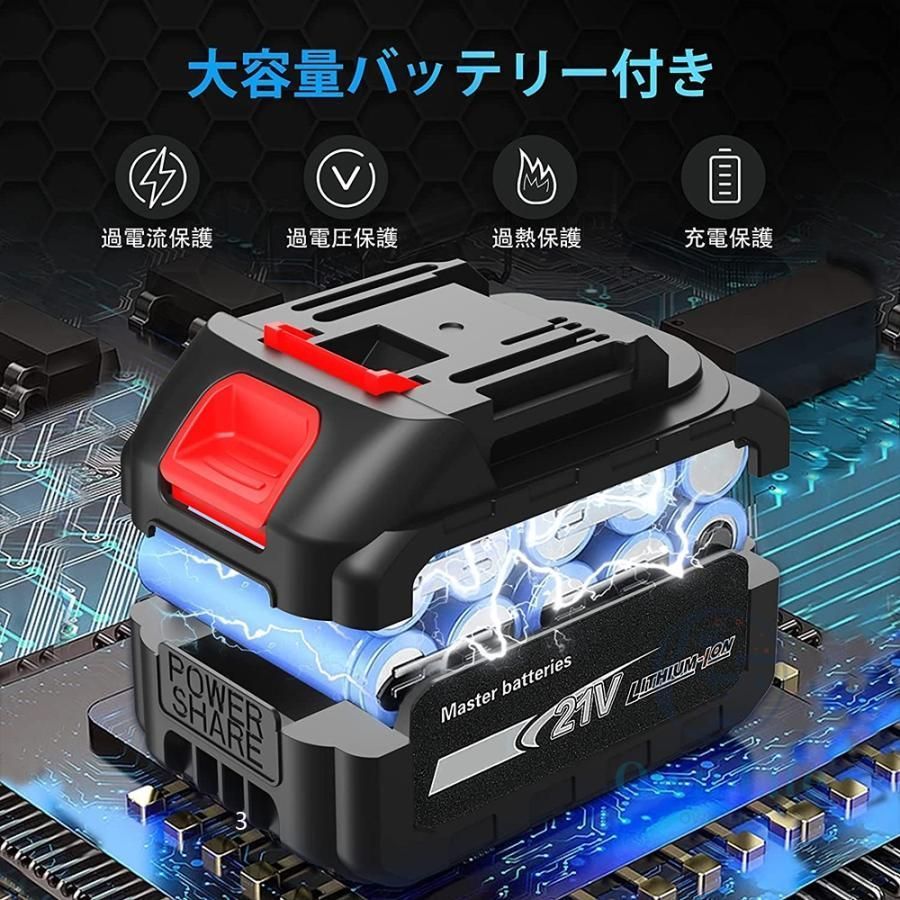 18Vバッテリー対応