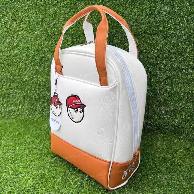 新品 マルボンゴルフ Malbon シューズ入れバッグ シューズケース