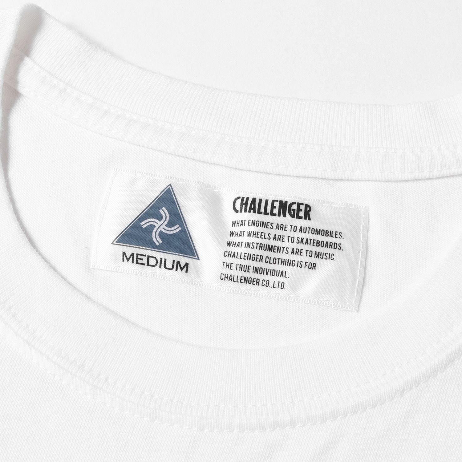 CHALLENGER チャレンジャー Tシャツ サイズ:M ワッペン付き レーシング