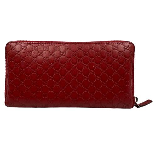GUCCI グッチ マイクロGG 長財布 ラウンドファスナー