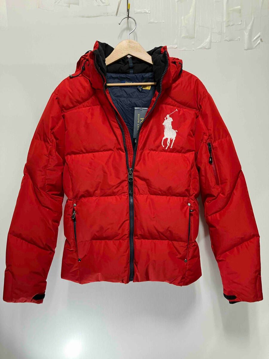 POLO RALPH LAUREN ビッグポニーダウン RED ダウンジャケット Sサイズ