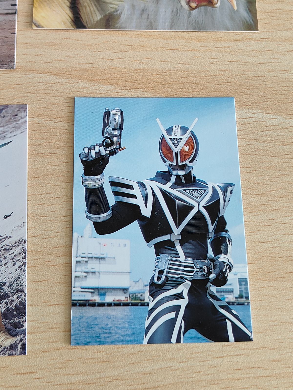 aca235 仮面ライダーチップスR カード 第1記録 055 仮面ライダーデルタ