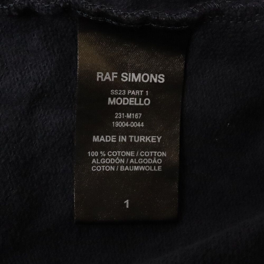 RAF SIMONS (ラフシモンズ) 23SS Oversized R print フロントプリント