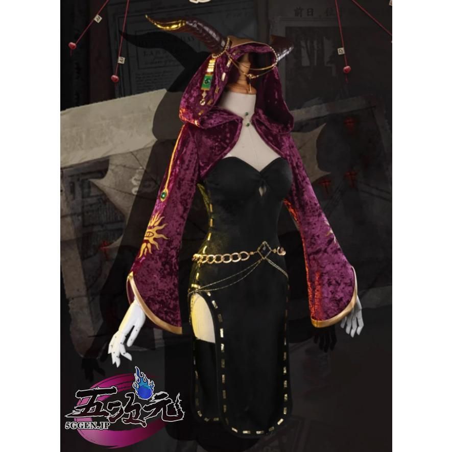 第五人格　祭司　フィオナ・ジルマン　コスプレ衣装、ウィッグ 三分妄想 第五人格 Identity V 祭司 フィオナ・ジルマン
