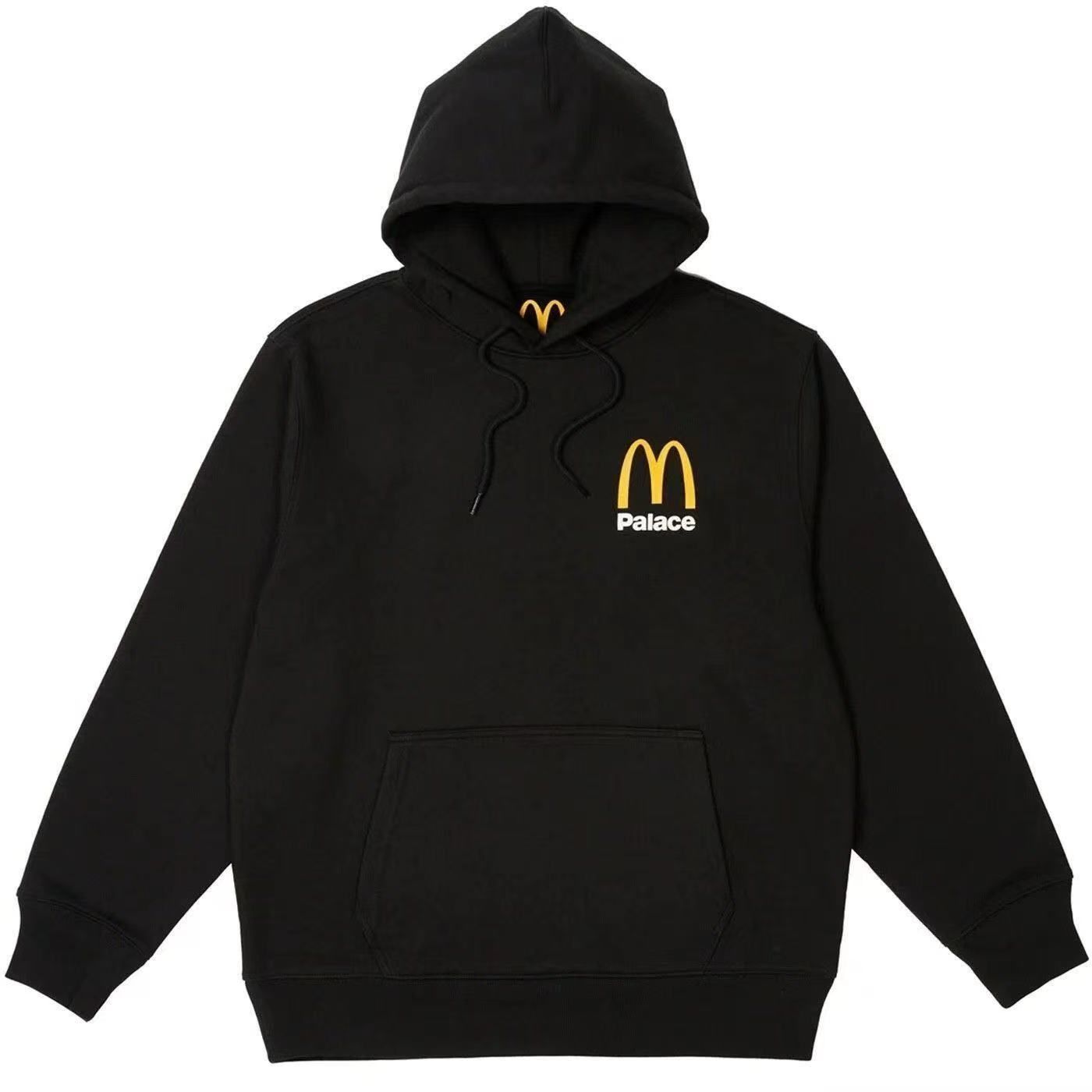 コラボ・希少☆PALACEパレス○マクドナルドMcDONALD☆ロゴ フーディ 