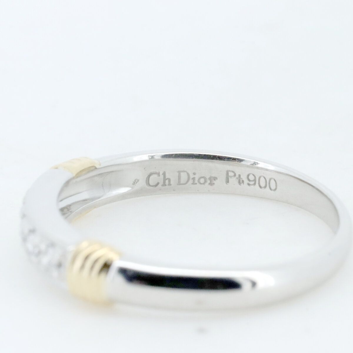 クリスチャン・ディオール Christian Dior リング プラチナ Pt900