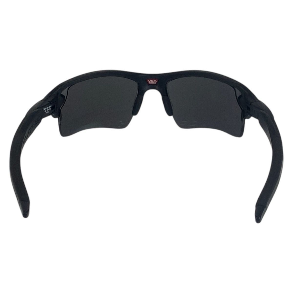 オークリー サングラス 59□12 133 美品 OAKLEY オークリー ミラーレンズ ブラック 黒 シルバー金具