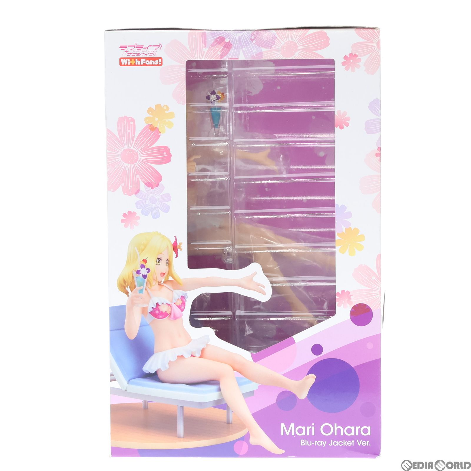 With Fans! ラブライブ! サンシャイン!! 小原鞠莉 Blu-rayジャケットVer. 1/7スケール ABS&amp;PVC製 塗装済み完成品フィギュア 515kCmtL6lL._UF894,1000_QL80_.jpg