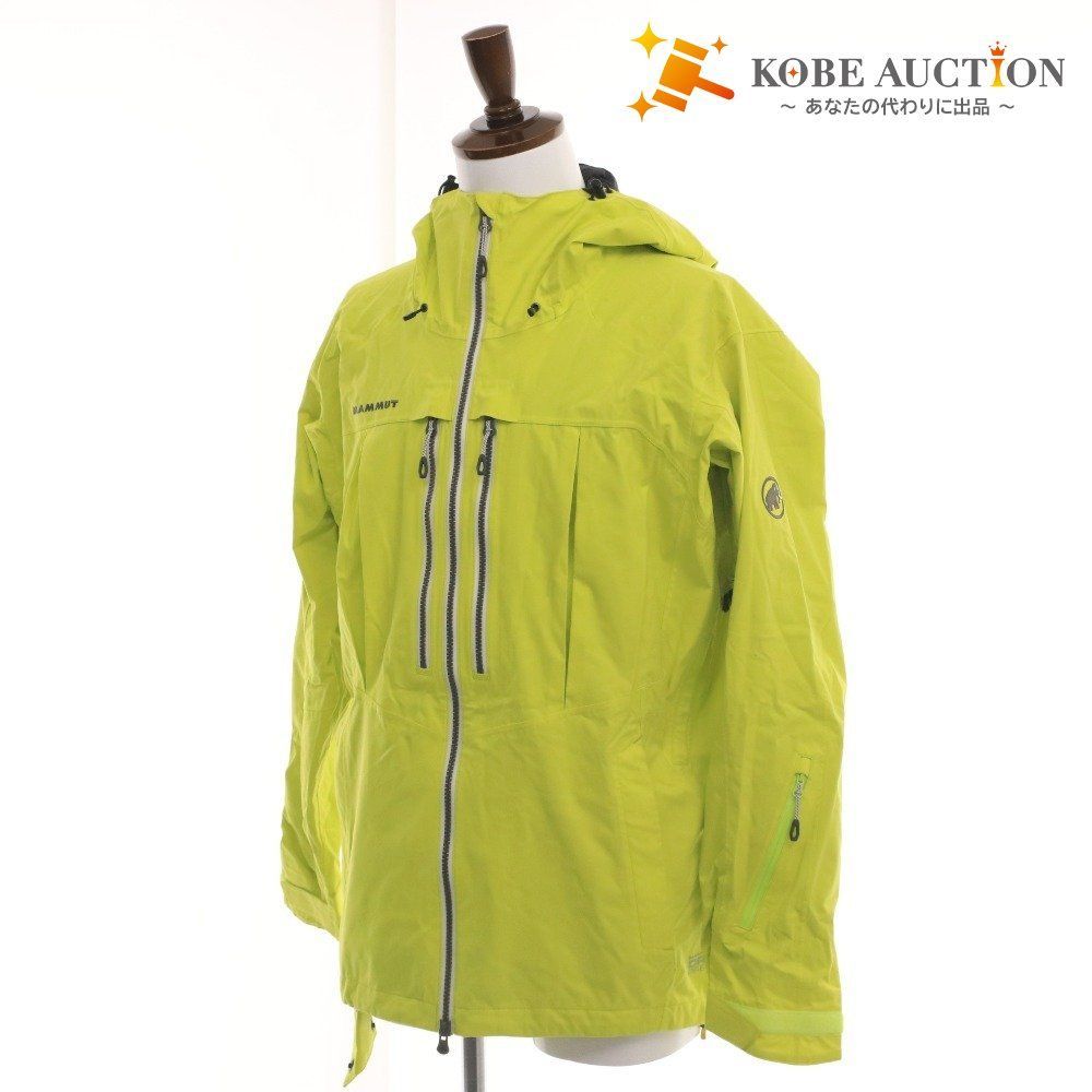 MAMMUT マムート スキーウェア ジャケット アウター 登山 レジャー チャック メンズ L イエロー
