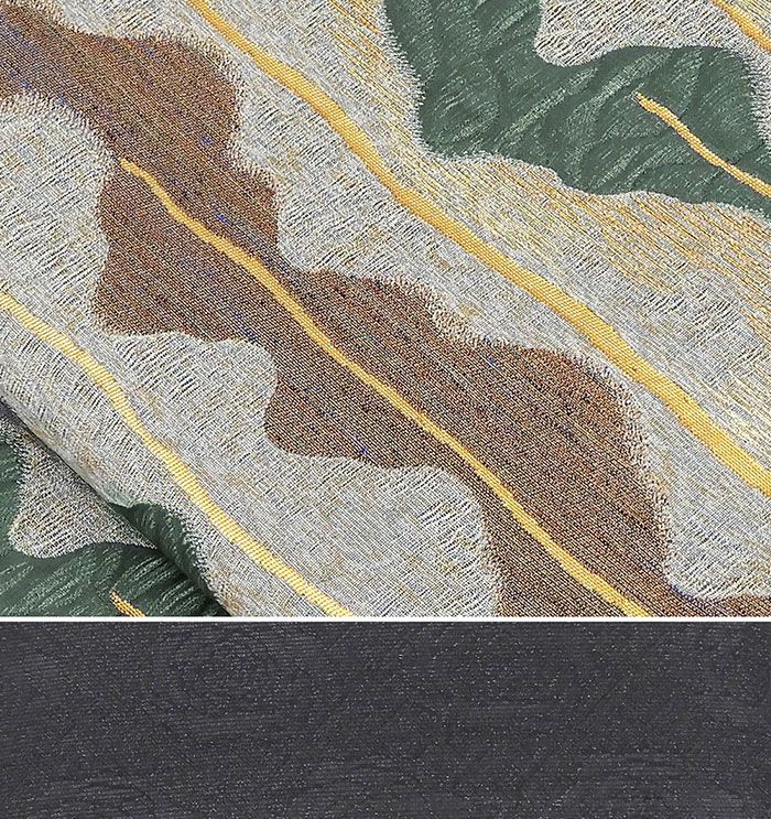 袋帯 未着用美品 正絹 染色作家 草野一騎作 未使用 新古品 フォーマル