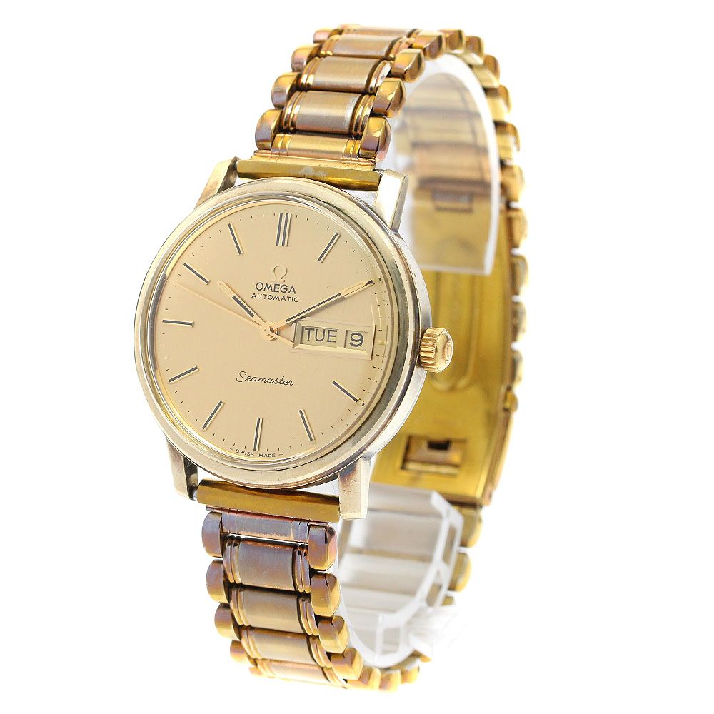 オメガ OMEGA シーマスター Cal.1020 デイデイト 自動巻き メンズ_  