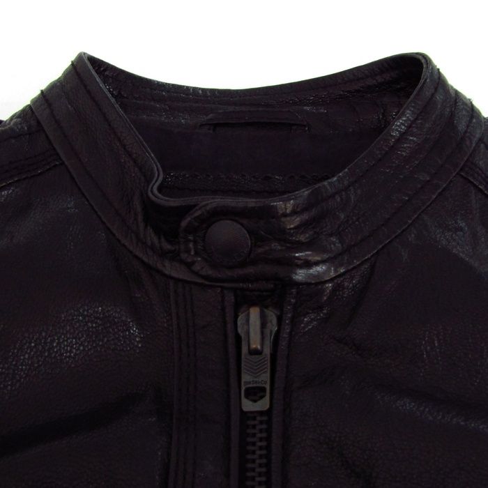 DIESEL｜メンズ レザージャケット シングル ライダース