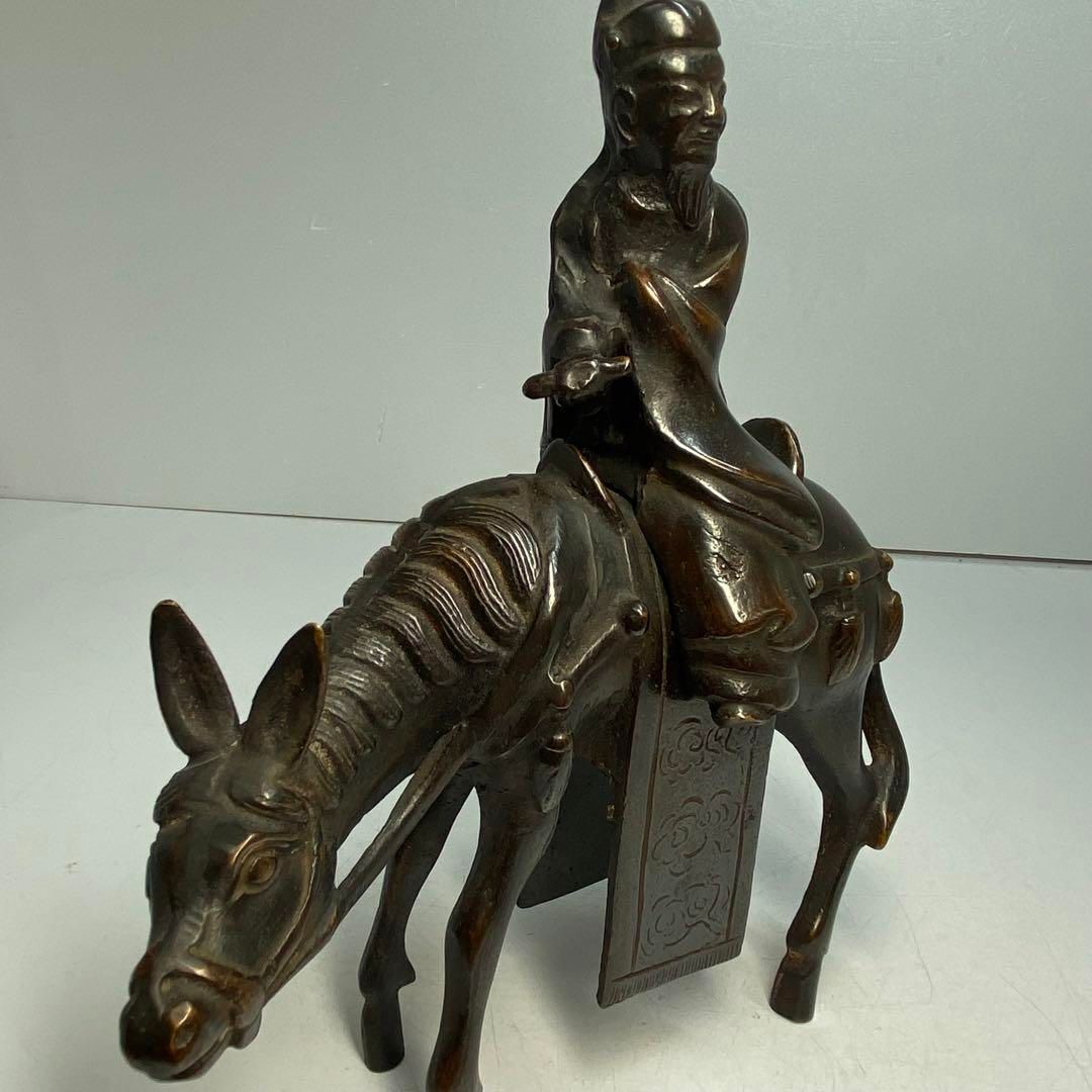 古銅 のったり置物