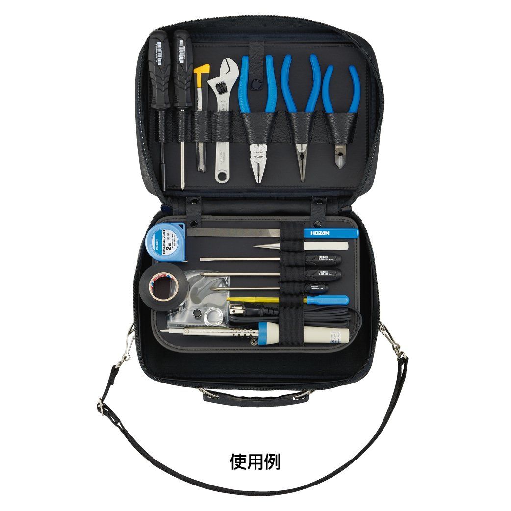 新品 ホーザン(HOZAN) ツールケース 工具ケース コンパクトで軽量 材質