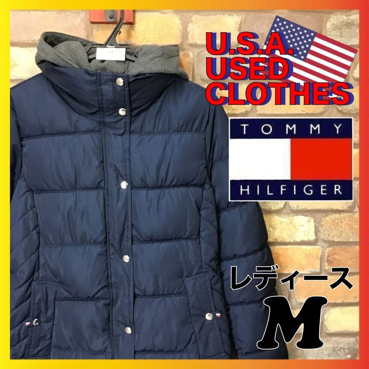 ME7-075☆美品☆USA買付☆正規【TOMMY HILFIGER トミーヒルフィガー