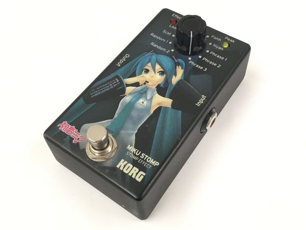 レア！【綺麗！】初音ミク エフェクター MIKU STOMP KORG - エフェクター