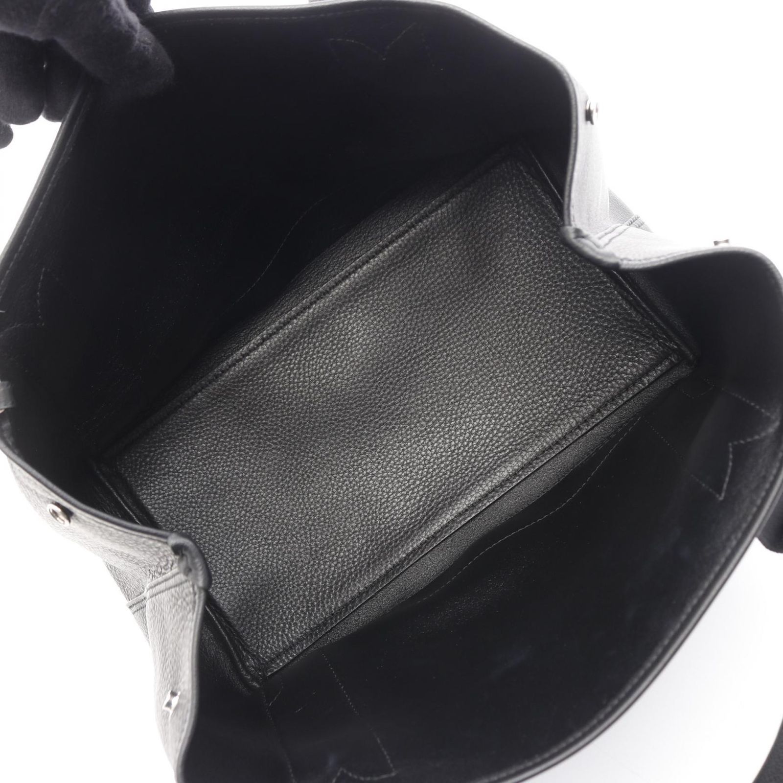 BALENCIAGA ブラック ネイビーカバスS BALENCIAGA バレンシアガ ネイビーカバスS ネイビー ﾌﾞﾗｯｸ