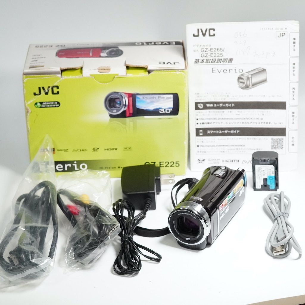 ビデオカメラ JVC Victor Everio GZ-E225-T JVC Victor Everio GZ-E225-T JVCKENWOOD JVC ビデオカメラ EVERIO GZ