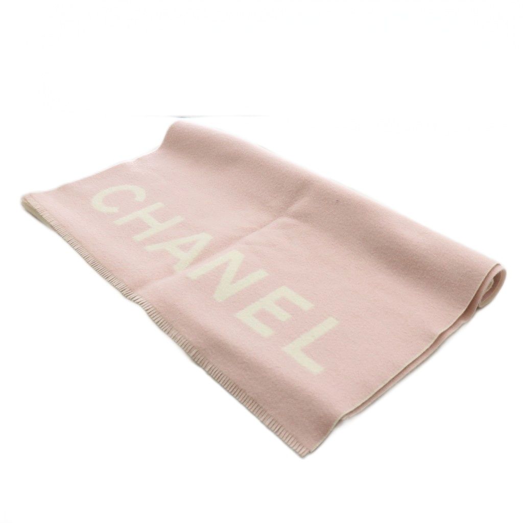 激安本日お値下げジャンク品❤️CHANEL ロゴ入りストール アイボリー‼️セール 楽天市場】CHANEL シャネル コットンストール AA7540 B05643