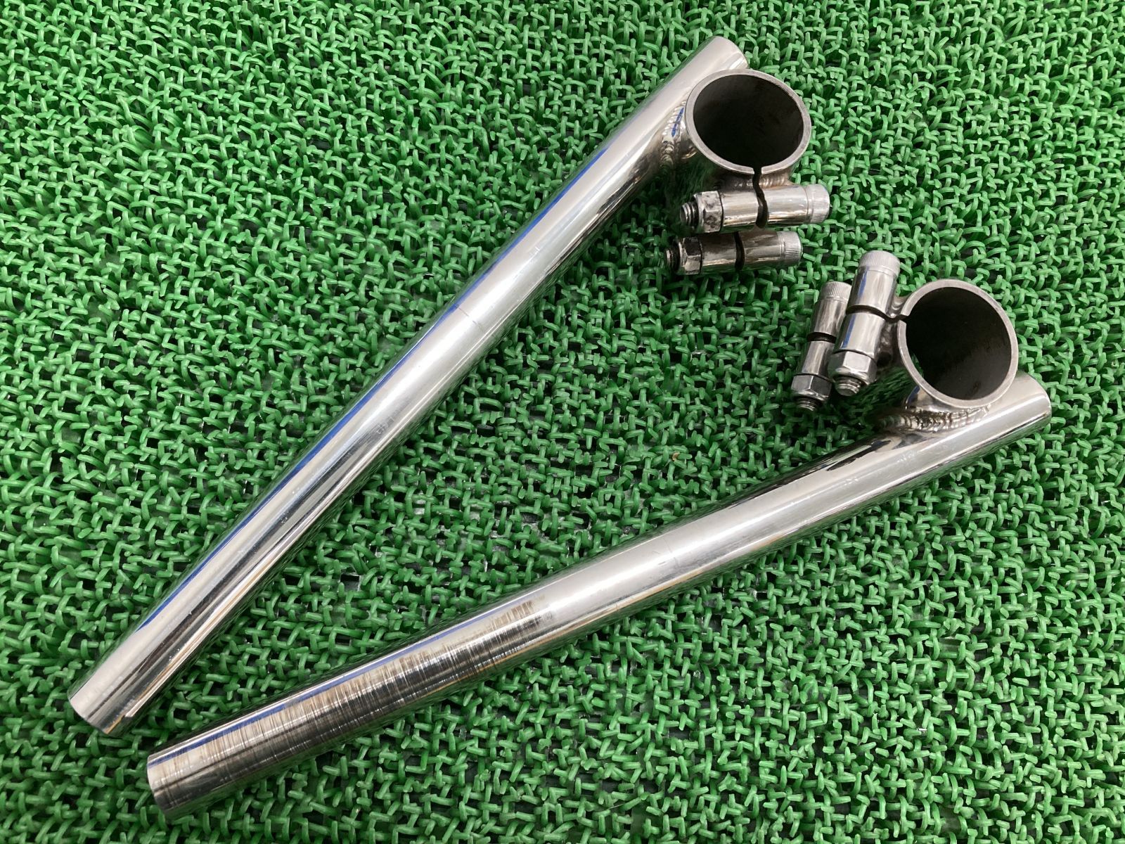 SR400 セパレートハンドル 左右 社外 バイク 部品 1JR RH01J RH03J セパハン 35φ カフェ仕様に